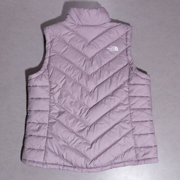 The North Face Alpz 2.0 Full Zip 550 Down Quilted Lilac Puffer Vest Women's XL - Picture 7 of 8